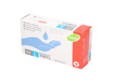 Glove - vinyl - blue - 100 L - C657