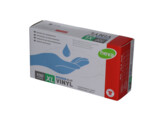 Glove - vinyl - blue -/100 - XL -  c623
