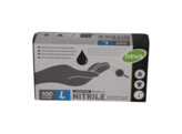Handschoen - nitril - zwart - 3.5gr - poedervrij/100 - L - C658