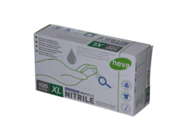 Handschoen - nitril - wit - 3.5gr - poedervrij/100 - XL