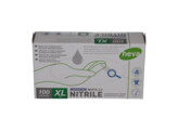 Handschoen - nitril - wit - 3.5gr - poedervrij/100 - XL  C604