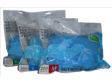 Handschoen - nitril - blauw - 4.5gr - poedervrij -200 L - polybag