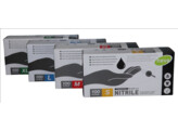 Handschoen - nitril - zwart - poedervrij/100 - S - 4.5gr  C625