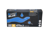 Gant - nitrile - SUPER BLEU  30CM - non-poudre - 50 S