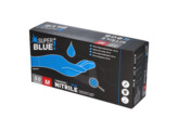Handschoen - nitril - SUPER BLUE  30CM - poedervrij - 50 M