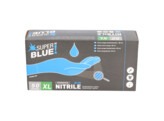 Gant - nitrile - SUPER BLEU  30CM - non-poudre - 50 XL