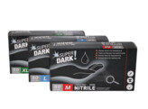 Glove - nitril - super dark  -8.4 g- pwf/50 XL -  c629