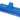 Schuurborstel - 25cm - hard - blauw