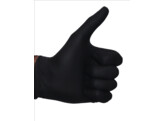 Handschoen - nitril - zwart - poedervrij/100 M 4.5gr  C626