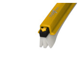 INDUSTRA FOOD HEVA FLEX - yellow/white - 25 cm - fr