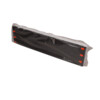 6-PACK - vervangmousse HEVA FLEX triple lame - 55 cm - wit - rode pijl