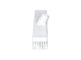 Scrubbing brush - 30cm - strong - white - wrapped in a plastic bag  barcode