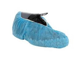 Shoe cover PE - blue - 15x40cm /100 - alternatif 22 pcs/carton
