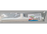 Vloerwisser - monolame - 50cm - wit- individueel verpakt   barcode