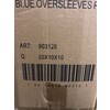 overmouw PE blauw 40x20cm /100  ex 903128 