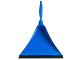 plastic dustpan in blue